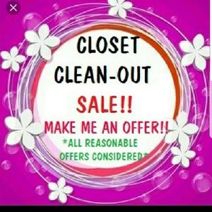 Closet clean out!!